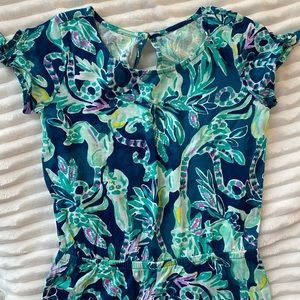 Girls Lilly Pulitzer romper
